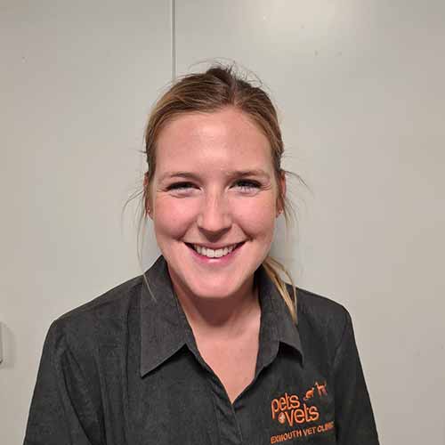 Pets and Vets Exmouth - Amy Beck - Reception / Kennel Hand